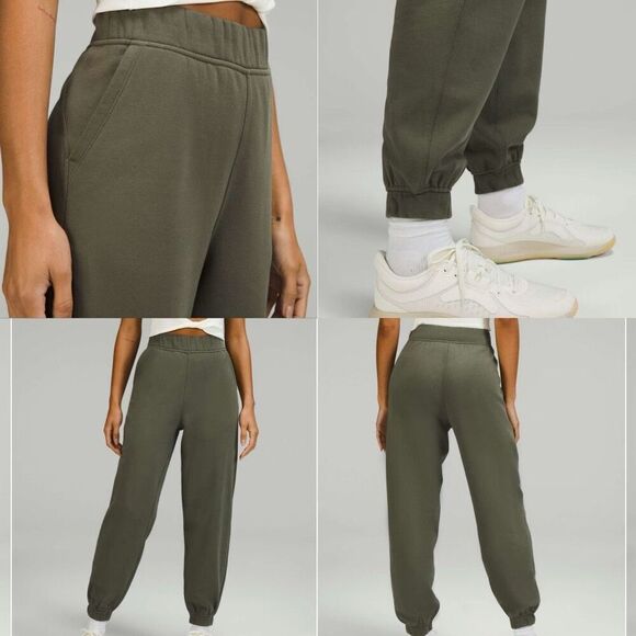 Lululemon Relaxed High-Rise Jogger Carob Brown size 10 - Picture 1 of 7